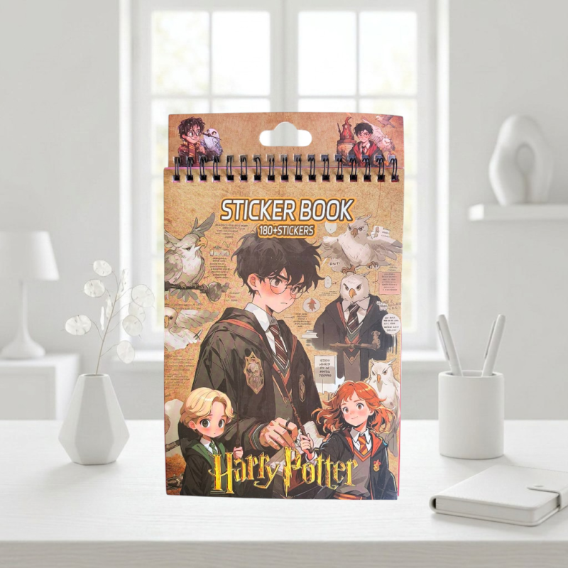 Блокнот StickerBook "Harry Potter owl magic" 1шт