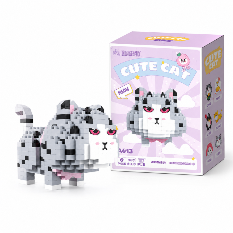 Конструктор "Cute Cat" Злой котик №613 (339 деталей)
