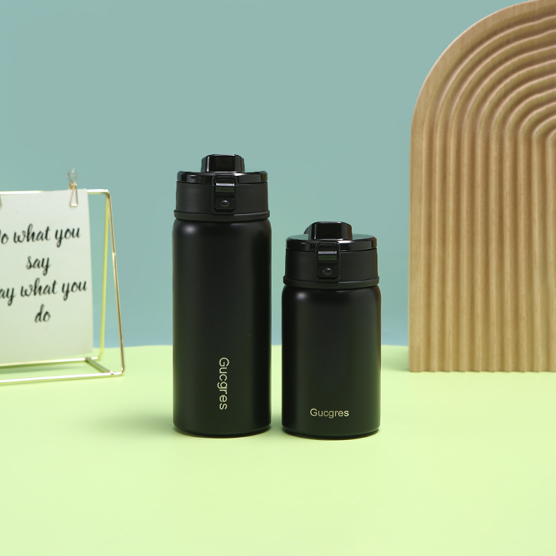 Термос-кружка "Gucgres" черный, 550мл