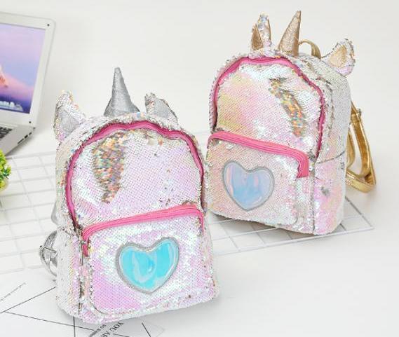 Рюкзак с двусторонними пайетками "Unicorn" Рюкзак с двусторонними пайетками "Unicorn"