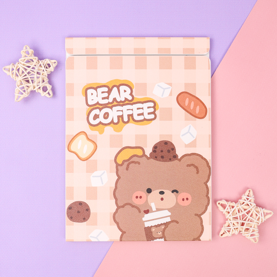 Зеркало настольное "Bear coffee" 21*15*19см