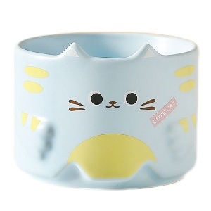 Кружка "Cute Cat" голубой, 300мл оптом со склада!