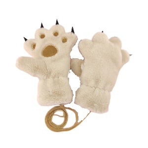 Перчатки "Медвежья Лапка" бежевый (р.1 бол)