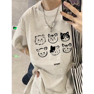 Косплей "Street style" Котики, серый, L