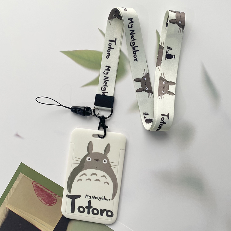 Чехол для карты "Тоторо" белый