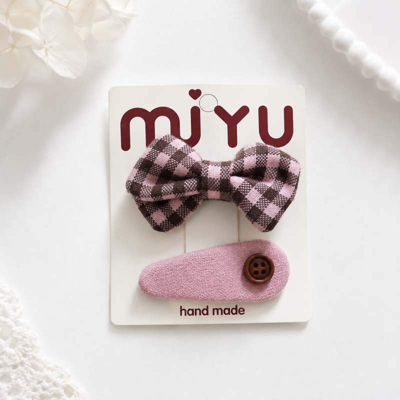 Набор заколок "Cozy Bow" 2шт.