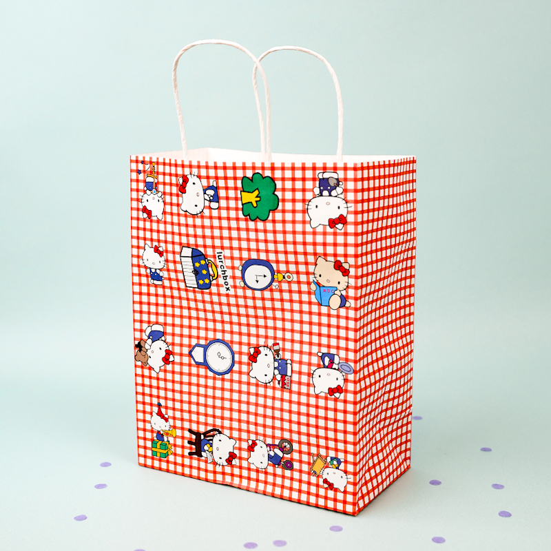 Подарочный пакет "Кт" 27x21x11 см