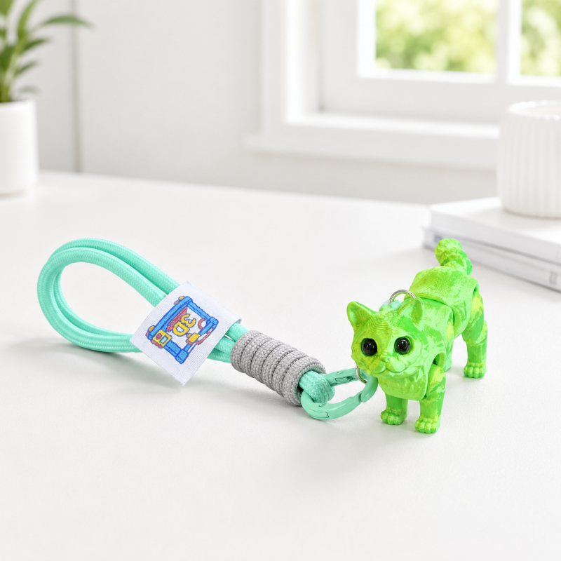 3D брелок "Little cat" ,в ассортименте 1 шт