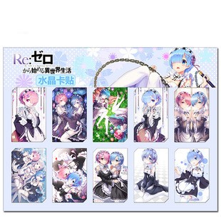 Набор наклеек "Re: Zero" 10 шт.