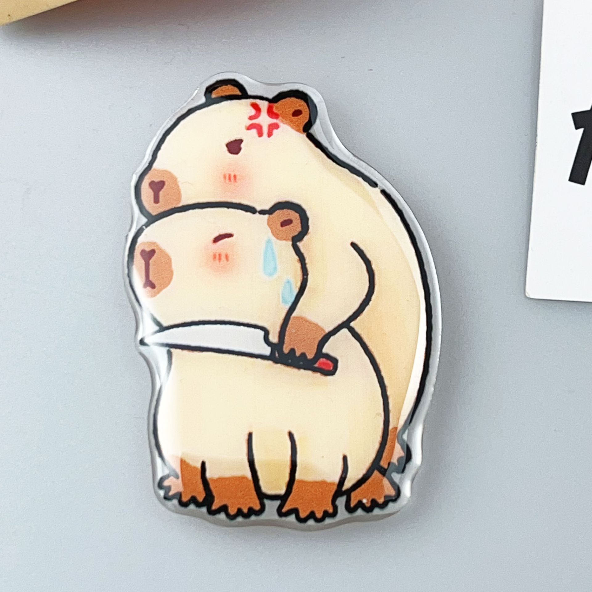 PopSocket "Капибара" с ножом