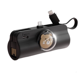 PowerBank "Mini bear" черный (5000 mAh)