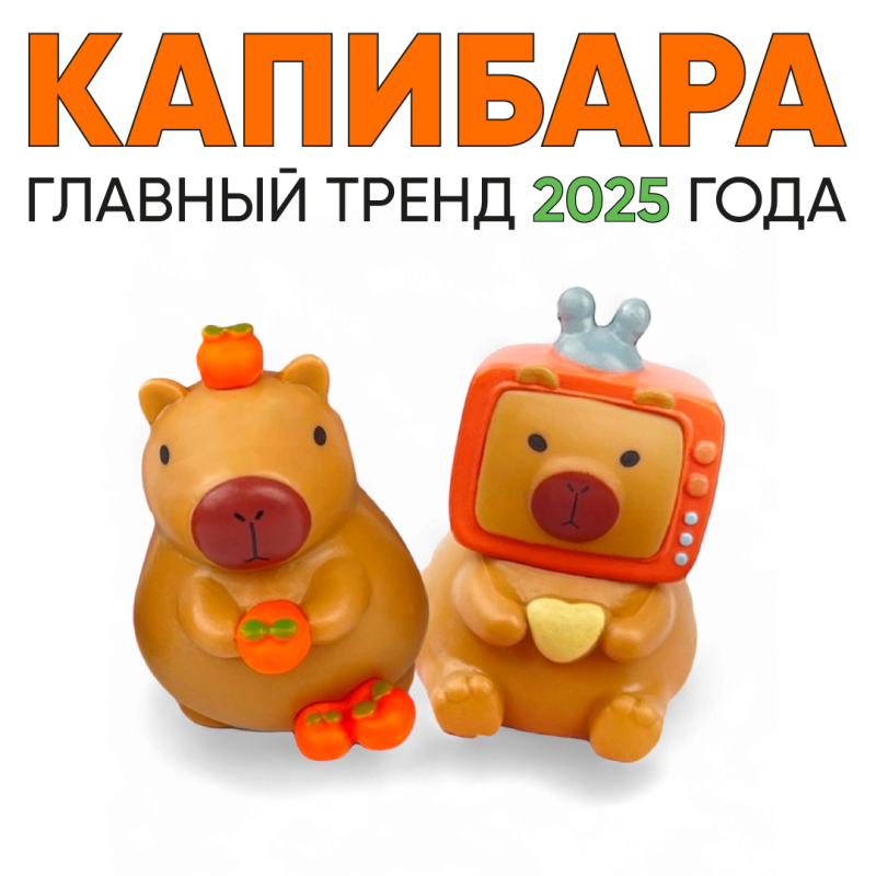 Подборка товаров с капибарой: хиты для вашего бизнеса