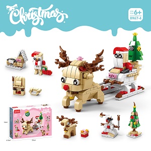 Конструктор "НГ Christmas" Олень №8967-4 (296 деталей)