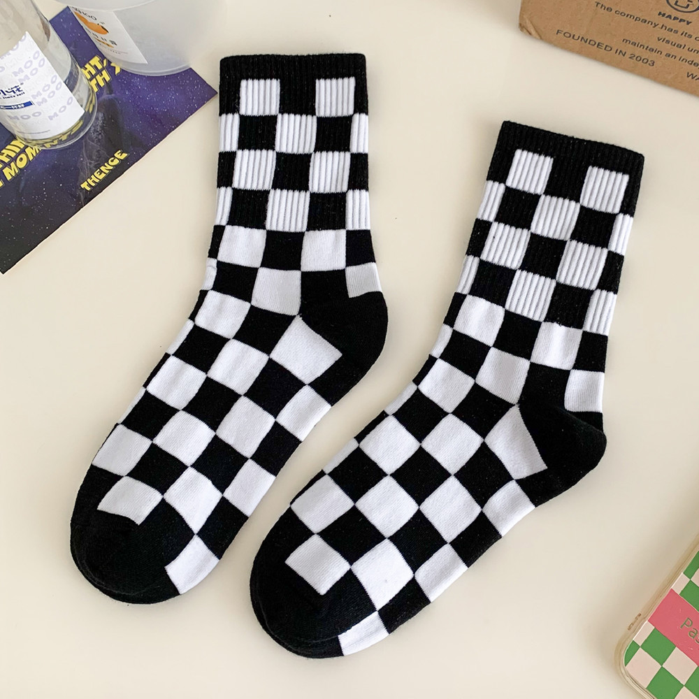 Носки "Black&White" черные, 37-39 р.