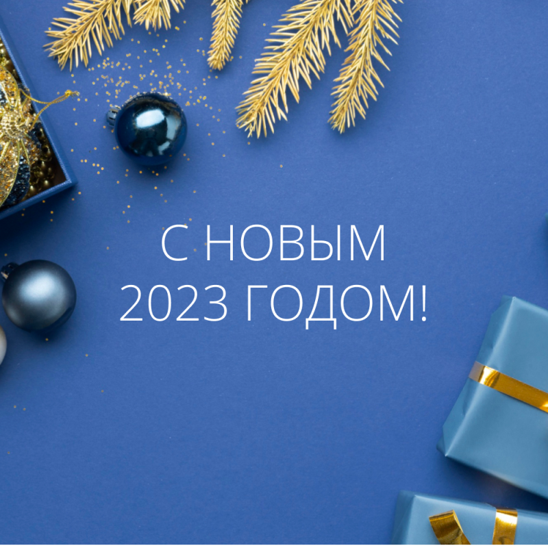 С Новым 2023 годом!