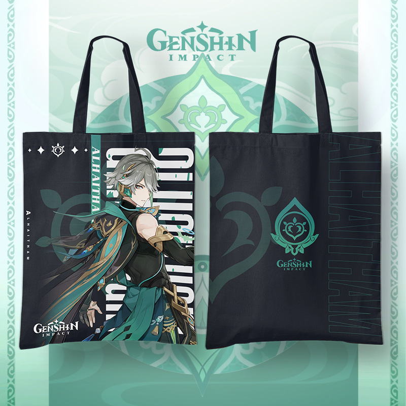 Сумка тканевая "Genshin Impact" Alhaitham