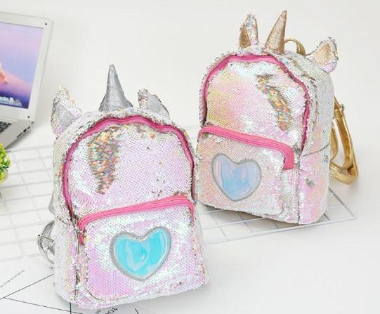 Рюкзак с двусторонними пайетками "Unicorn"