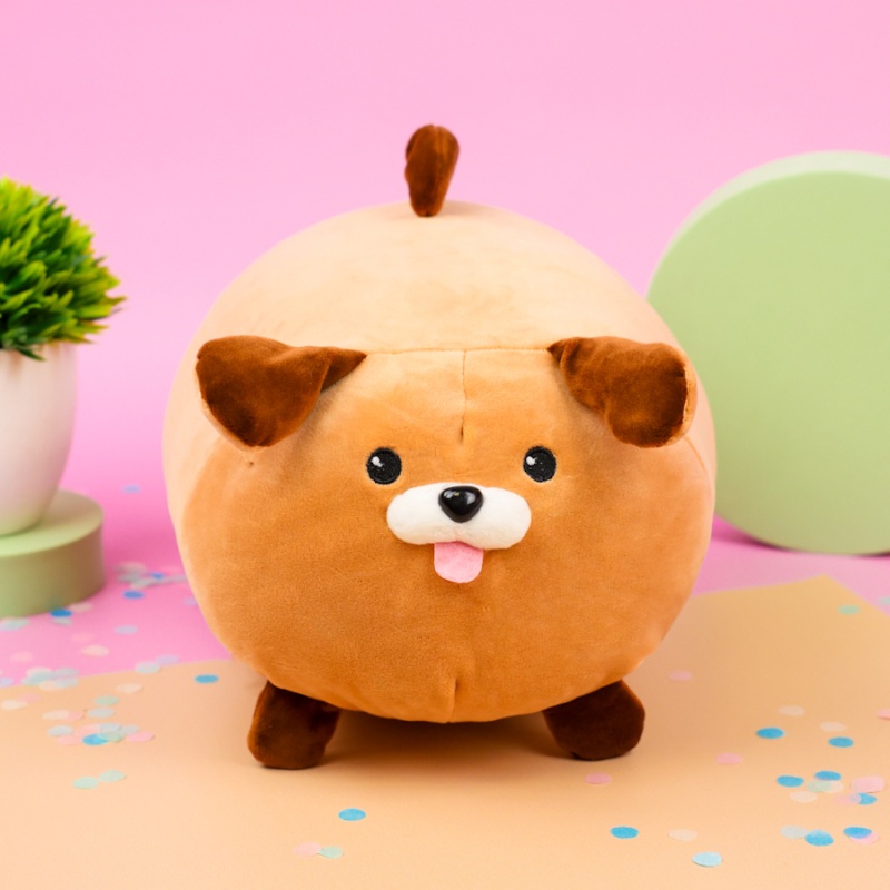 Мягкая игрушка "Собачка Гав" коричневый, 28 см
