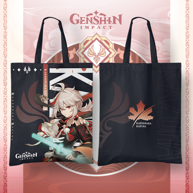 Сумка тканевая "Genshin Impact" Kazuha