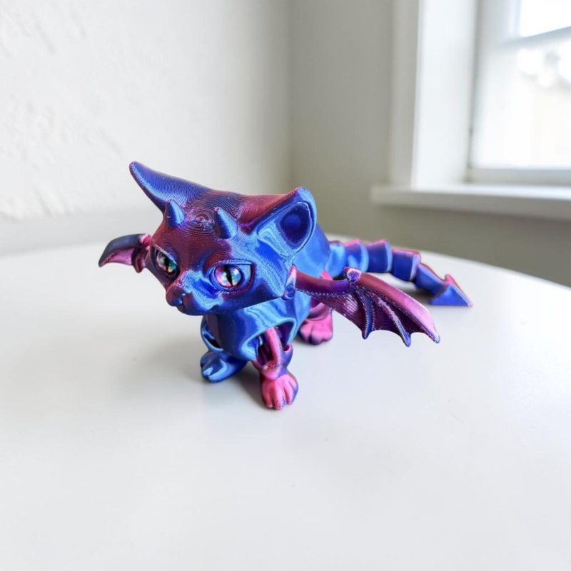 3D фигурка "Devil cat" в ассортименте 1 шт