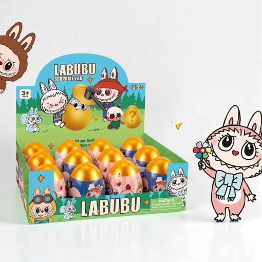 Игрушка Surprise "Яйцо" Labubu, в ассортименте 1шт оптом