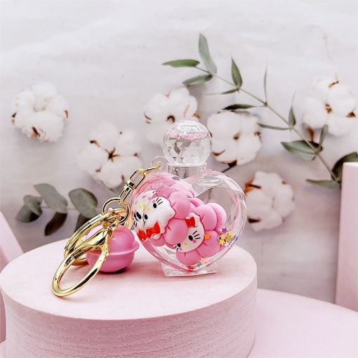 Брелок glass "Perfume" Кт, розовый