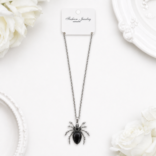 Кулон "Black spider" gothic style, 1шт