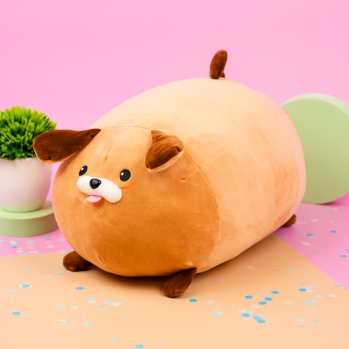 Мягкая игрушка "Собачка Гав" коричневый, 35 см