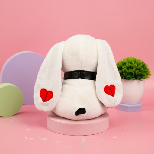 Мягкая игрушка "Bunny Dark", белый 25 см
