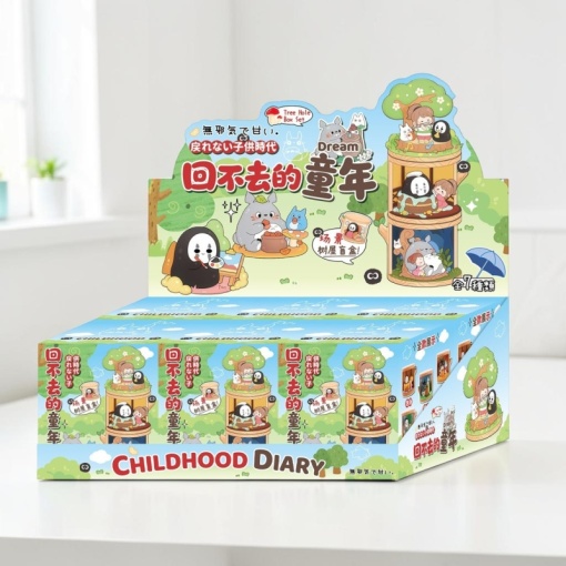 Набор фигурок "Surprise", Miyazaki "Childhood diary", с подсветкой, 6шт оптом