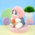 Мягкая игрушка "Котик-клубника" 23см