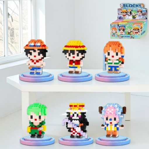 Набор конструкторов "Universal" one piece, в асс-те 12шт (508-606 дет.) [М_10]