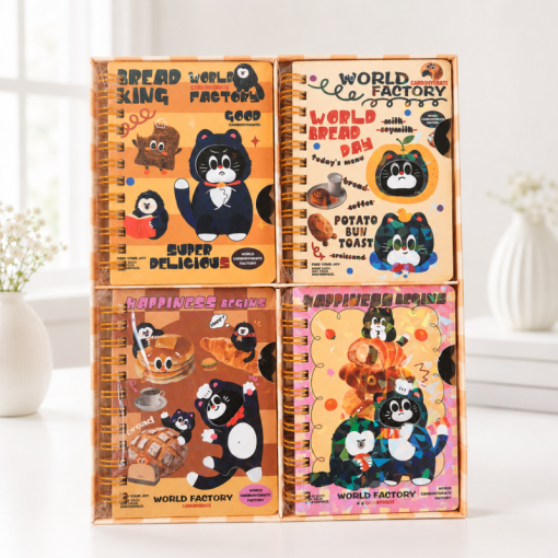 Блокнот "Cat candy" spiral, в ассортименте 1шт