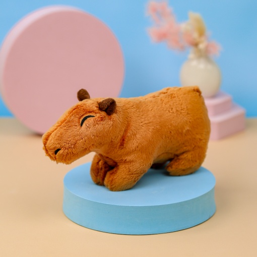 Мягкая игрушка "Капибара" 20см