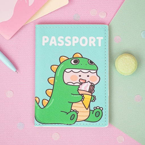Обложка на паспорт "Dinosaur" №1