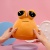 Мягкая игрушка "My pet alien pou" (улитка) 22см