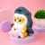 Мягкая игрушка "Котик в акуле" с нерпой, 20 см
