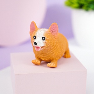 Игрушка-антистресс тянучка "Корги" 