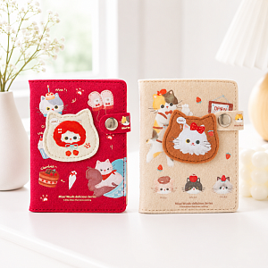 Блокнот "Cozy cat" cute mood, в ассортименте 1шт