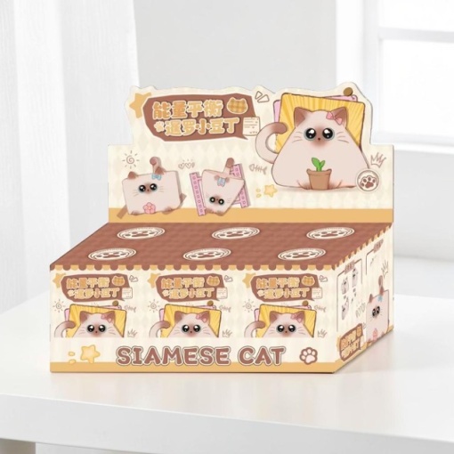 Набор фигурок "Surprise", Siamese Cat №142, в шоу-боксе 6шт оптом