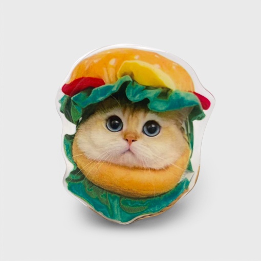 PopSocket "Котик" в гамбургере 