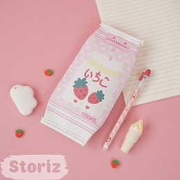 Пенал "Strawberry Milk" C