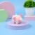Мягкая игрушка "Заводная Свинка" розовый, 7см