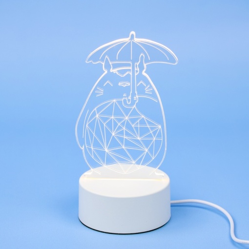 Ночник "Тоторо под зонтом" 3D (USB) оптом