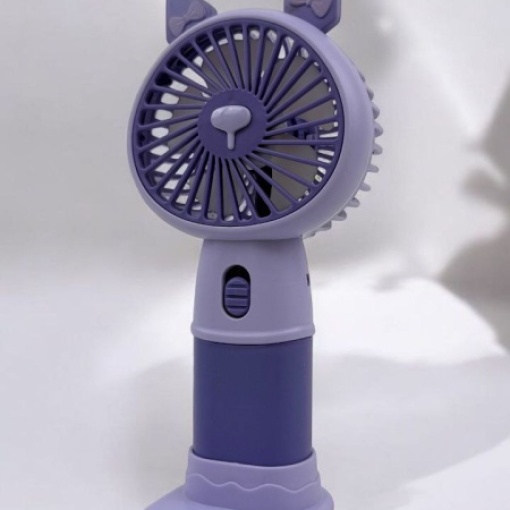Вентилятор "Mini Fan" Kuro с подставкой, фиолетовый