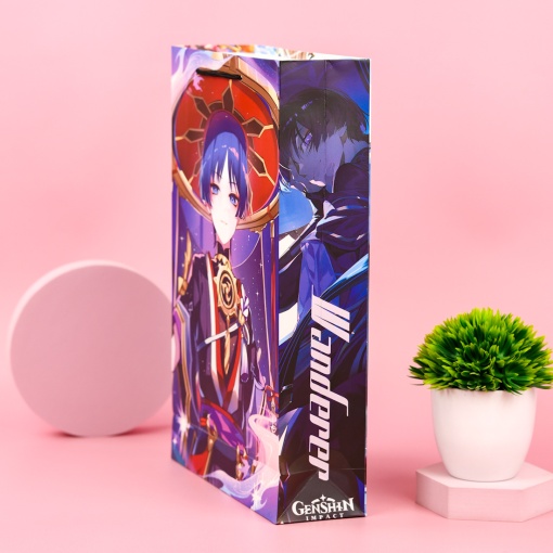 Подарочный пакет "Genshin Impact" Странник 41*27,5*8,8 см