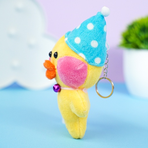 Мягкий брелок "Lalafanfan duck" A, 12 см