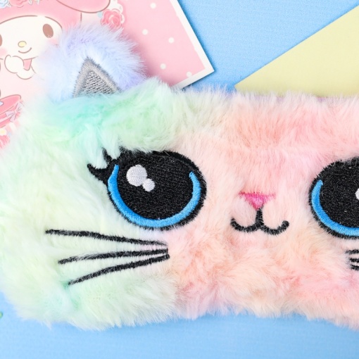 Маска для сна "Rainbow cat" 