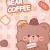Зеркало настольное "Bear coffee" 21*15*19см