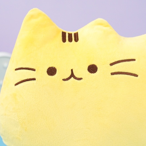 Мягкая игрушка "Котооблако" желтый, 40см